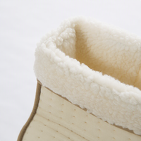 Chauffe-pieds électrique portable en flanelle polaire lavable, best-seller, avec protection contre la surchauffe, pour hôtel et usage domestique en hiver