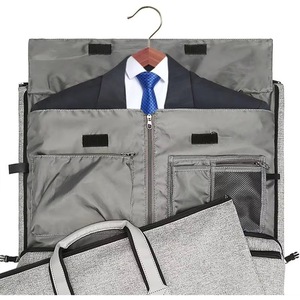 Bolsa de viaje para trajes de fábrica BSCI, bolsas de ropa personalizadas con logotipo personalizado - Product Image 6