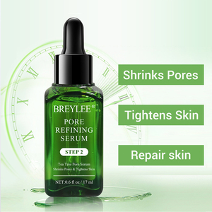 Sérum Bio à l'Huile d'Arbre à Thé pour Raffermir la Peau et Réduire les Pores du Nez, Adapté à Tous les Types de Peau - Product Image 1