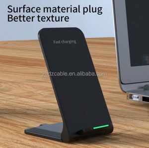 15W Wireless Fast Charging Portable Vertical Folding 3-in-1 Desktop Stand Smartphone Digital Magnetic Charger - Product Image 5