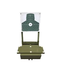 high precision automatic scoring system with H-bar ground rail moving rotary target