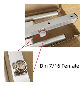 Trasmettitore Radio FM 88-108MHz Antenna Direzionale Esterna a Lungo Raggio Antenna YAGI con Cavo di Alimentazione 1/2 - Product Image 4