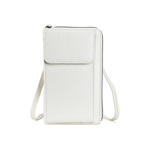 Borsa da donna impermeabile per <span class=keywords><strong>telefono</strong></span> in PU con accesso Touch Screen all'ingrosso a tracolla portafoglio portacarte - Product Image 2