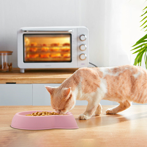 Bol pour <span class=keywords><strong>chat</strong></span> en forme de <span class=keywords><strong>poisson</strong></span> mignon, antidérapant, facile à nettoyer, en silicone sans BPA pour chatons afin de prévenir la suralimentation - Product Image 5