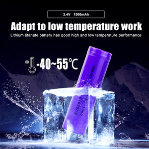 Batterie LTO Selian Energy 18650 2.4V 1500mAh Rechargeable Grade A Cell pour Basse Température pour Stockage d'Énergie Électrique DIY - Product Image 3