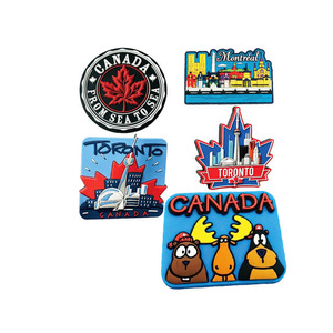 Imán <span class=keywords><strong>de</strong></span> Refrigerador Personalizado con Diseño Turístico <span class=keywords><strong>de</strong></span> Canadá, Imán 3D <span class=keywords><strong>de</strong></span> Animales, Imán <span class=keywords><strong>de</strong></span> Goma PVC - Product Image 1