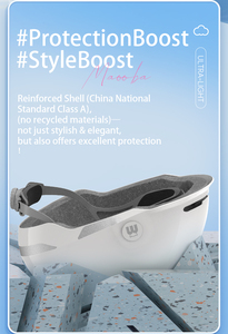 Casco da Moto Elettrica Billionsports Modello 152M Certificato CCC in ABS+EPS Durevole Traspirante Leggero Unisex - Product Image 5