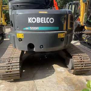 Excavatrice hydraulique Kobelco d'occasion de haute qualité à vendre, 5,5 tonnes, excavatrice d'occasion, pelle SK55 SK75, pas cher à vendre - Product Image 3