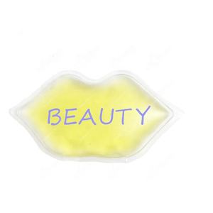 <span class=keywords><strong>Gel</strong></span> de glace magique en forme de lèvre, thérapie du visage et du corps, réutilisable, chaud et froid - Product Image 1