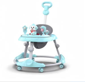 Marche-bébé avec différents jouets sur la table, facile à apprendre à utiliser pour apprendre à marcher - Product Image 4