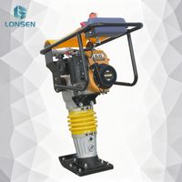 Compacteur à piston Wacker Jumping Jack RM80 de haute qualité pour le compactage du sol, moteur 5,5-7 CV, 75 kg, haute efficacité opérationnelle, garantie 1 an, Chine