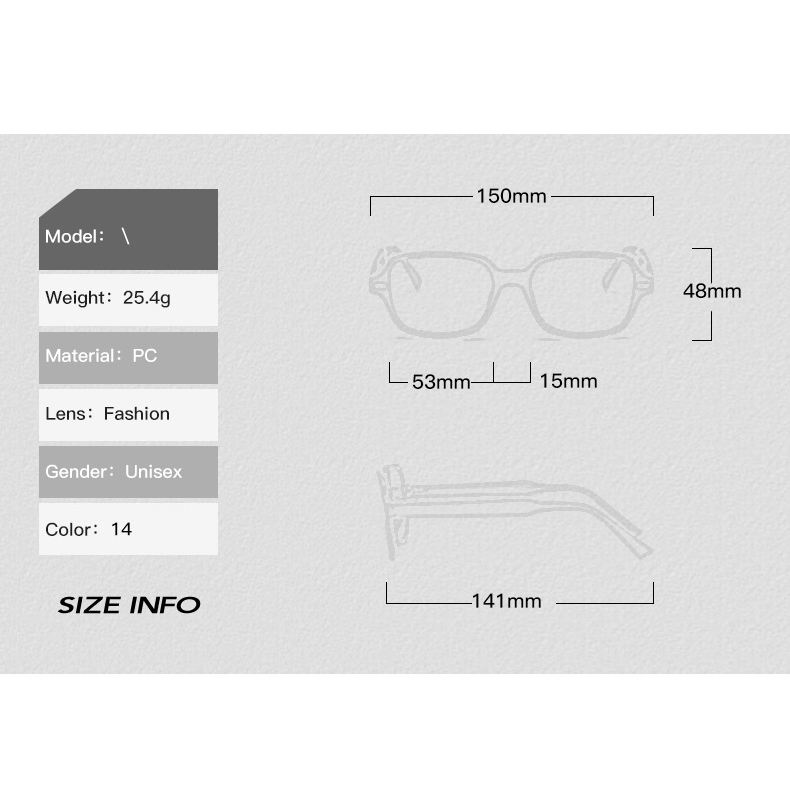 Hot Sale Retro Square Sun Glasses Custom Logo Small Plastic Frame Yellow Lens Fashionable Sunglasses for Men Women Wholesale