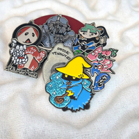 Fabricant sans minimum d'épingles en métal en alliage de zinc émail doux et dur insigne de broche Logo personnalisé épinglettes