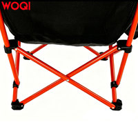 Chaises et table pliantes portables WOQI avec sac de transport et porte-gobelets pour adultes, chaise de camping pour les sorties en plein air, la plage et les événements sportifs