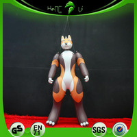 Jouets Husky gonflables personnalisés Hongyi, poupée animale gonflable