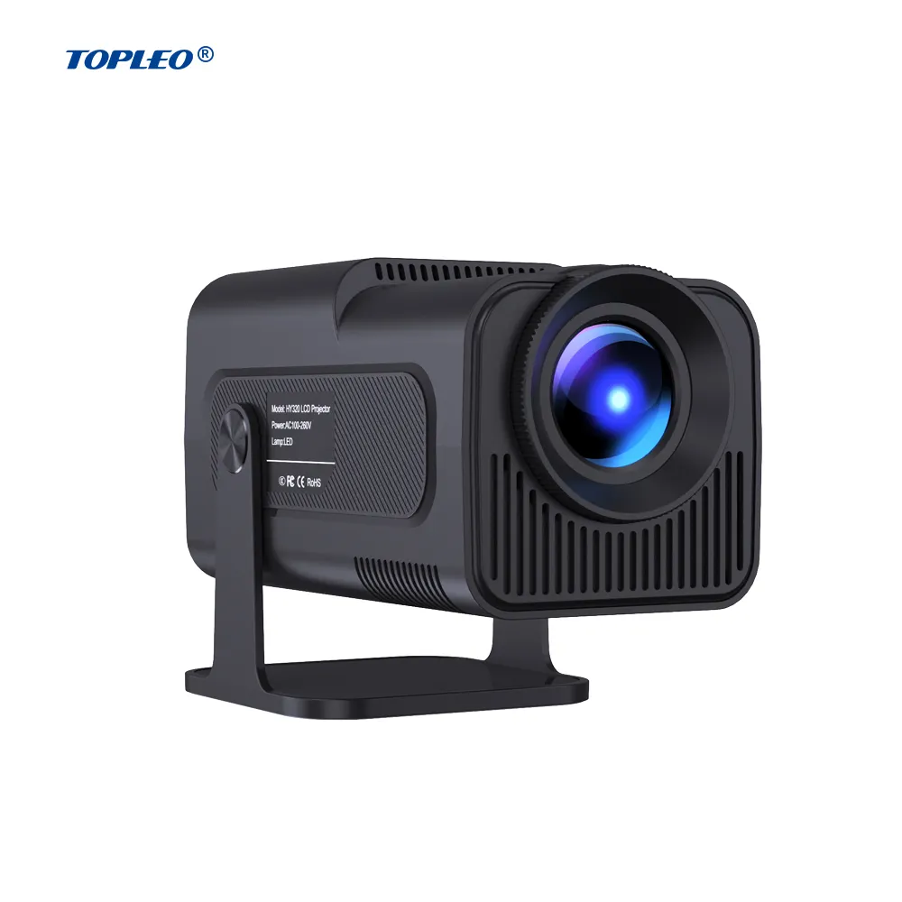 Topleo LED portable projector full hd screen video HD display mini 4k LCD home smart android 11 Projector