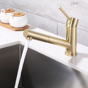 Fábrica de China al por mayor de alta arco Caño erogación única palanca moderno grifo de la cocina - Product Image 3
