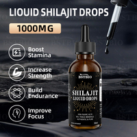 Suppléments BSTBIO Gouttes sèches de Shilajit de l'Himalaya 30ml/50ml/60ml Gouttes liquides de Shilajit