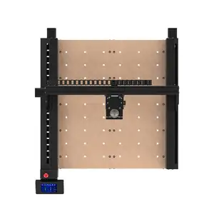 Vendas quentes Ttc450 Cnc Diy Kit 2-Em-1 Mini Máquina De Gravura A Laser Grbl Controle 3 Eixos Para Pcb Máquina De Gravura De Plástico Do Pvc