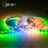 Bande Led Numérique RGBW 12V 24V Double Fil RGB Programmable IP20 IP66 IP68 Étanche WS2814 US2904 Bande Led Adressable RGBW