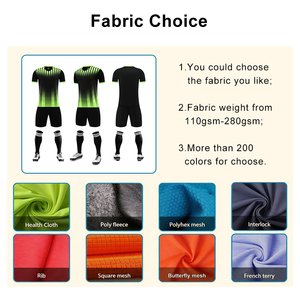 Ensemble d'uniformes de football pour hommes adultes, respirant, séchage rapide, 100% polyester, maillot d'entraînement à manches courtes pour équipe de compétition - Product Image 2