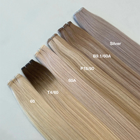 Findvirginhair – tissage en lot de cheveux Remy russe 12a, Double tissage, à la Machine, plat, cousu, perlé, noué, Premium