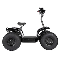 Scooter Eléctrico Todoterreno Plegable de 6000W con Tracción en las 4 Ruedas o en 2 Ruedas, Ideal para la Calle, la Granja o la Caza, con Asiento Grande, Scooter Eléctrico de Movilidad para Personas Mayores
