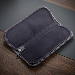 ASAP BEAUTY PAKISTAN Customizable Leather Barber Salon Bags Box Logo Straight Scissors Holder Personal Care PU Leather <b>Case</b> Zip - Product Image 2