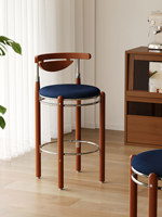 Fabricants de meubles, tabourets de comptoir modernes et minimalistes à armature en bois massif, chaises de bar, chaise haute pour table de bar en Chine