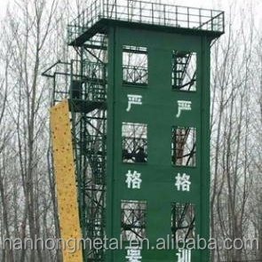 Kết cấu thép bốn tầng leo núi khung đào tạo quân đội tháp - Product Image 2