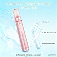 OEM ODM Collagène Booster Éclat Sérum de Lait Hydratation Éclat avec NiacinamideExtrait de Protéine de Lait Collagène Hydrolysé