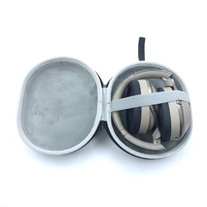 EVA voyage étui de transport sac de rangement pour Sony WH-H900N H800 600A <span class=keywords><strong>1000Xm2</strong></span> MDR-100ABN casque étui sac noir support organisateur - Product Image 3