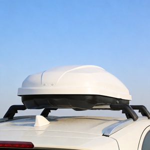 Box Portabagagli da Tetto Auto 400L in Plastica ABS, Apertura Bilaterale, Impermeabile, <span class=keywords><strong>per</strong></span> SUV e <span class=keywords><strong>Berlina</strong></span> - Product Image 5