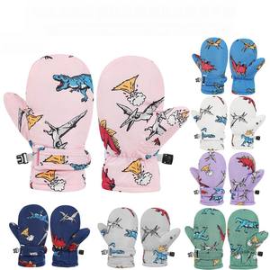 Mitaines imperméables pour tout-petits, gants d'hiver pour bébés, gants pour enfants, mitaines chaudes doublées de polaire, gants de ski et de neige pour adolescents - Product Image 2