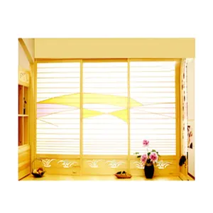 japanese shoji paper and solid wooden shoji sliding door