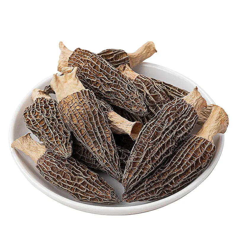 Morel nấm khô giữ trồng trái cây cơ thể Nâu khô Đen morels Nấm