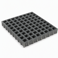 Grille de sécurité en PRV pour tunnel minier, antidérapante, ignifuge, en fibre de verre, couverture de passerelle découpée et extrudée pour tunnel souterrain