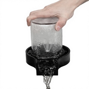 AQUA Lave-tasses automatique haute pression moderne, douchette latérale à poignée unique, buse de rinçage pour verres en ABS, économie d'eau pour la cuisine - Product Image 3