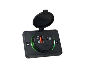 Cargador de Coche PD3.0 QC3.0 20W Impermeable con Doble USB (Tipo-C + Tipo-A) para Camión/Autobús - Toma de Corriente Universal de 12V/24V - Product Image 1