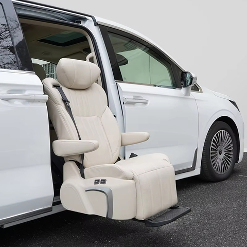Factory Wholesale Customized Single Car Seat Rotation Reclining Feature for RV Disabled Drivers Comfortable Cama Asiento Car