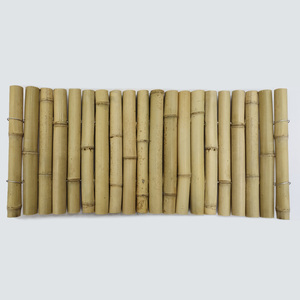 Bordure de jardin en bambou naturel, clôture flexible artisanale, bordure paysagère écologique en bambou pour allées et jardinières - Product Image 4