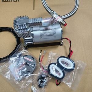 เครื่องวัดลมยางแบบนิวเมติก 12v 150psi ของแท้และแบบใหม่ Carteeair 12 โวลต์ 18a 150 Psi X275 1/4"npt - Product Image 2
