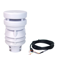New Design Temperature Humidity Multi Parameters 6 in One Compact Ultrasonic Automatic Weather Station