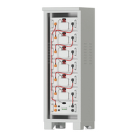 Batterie de rack LiFePO4 modulaire 61,44 kWh, déploiement flexible, 100 Ah, pour système de stockage d'énergie solaire haute tension hors réseau