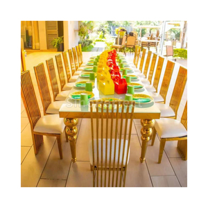 Cost Effective Wholesale <b>Gold</b> <b>Legs</b> Furniture Stainless Steel Wedding Hotel Furniture Party Event Banquet <b>Chairs</b> - Product Image 1