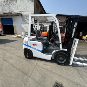 מלגזה דיזל <span class=keywords><strong>TCM</strong></span> 1.5 טון TCM15 משומשת באיכות גבוהה, מקורית מיפן עם מנוע ומסבים מקוריים למכירה - Product Image 5