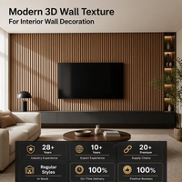 Panneaux muraux WPC de haute qualité pour intérieur, imperméables, écologiques, ignifuges, surface 3D traditionnelle, pour usage domestique et commercial