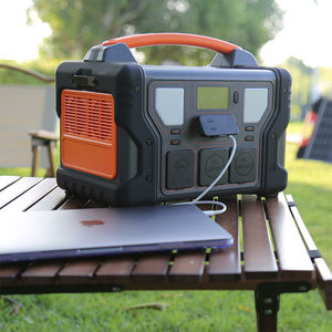 Centrale électrique Portable 500W Camping éclairage de secours Powerbank de secours 110V/220V batterie au <span class=keywords><strong>Lithium</strong></span> usage domestique générateur d'énergie solaire - Product Image 2