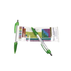 Stylos à bille rétractables en plastique de haute qualité avec logo personnalisé 0,5 mm, bannière déroulante et drapeau publicitaire pour promotions et publicité - Product Image 2