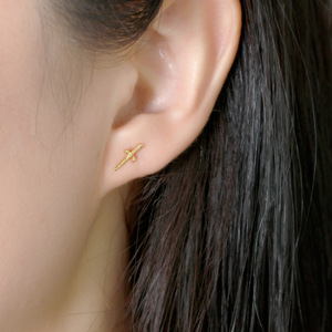 FUAMAY 2025 S925 <span class=keywords><strong>argento</strong></span> placcato oro 18K spada <span class=keywords><strong>orecchini</strong></span> <span class=keywords><strong>orecchini</strong></span> stile Punk per donna - Product Image 6